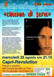 ESTATE INSIEME 2021 - CINEMA DI SERA «CAPRI-REVOLUTION»