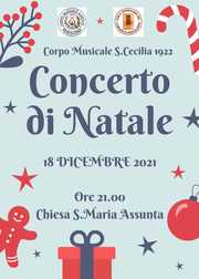 CONCERTO DI NATALE - CORPO MUSICALE SANTA CECILIA 1922